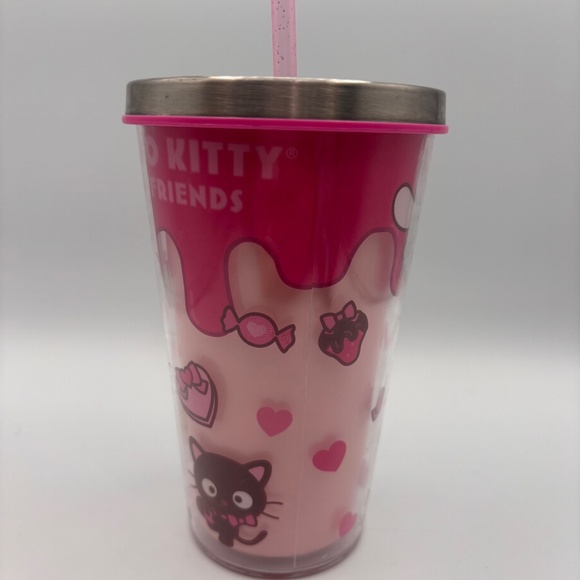 Sanrio Hello Kitty and Friends Double Walled Cartoon Travel Tumbler w/ Straw - Picture 4 of 16